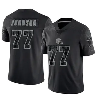 Cleveland Browns Youth Zion Johnson Limited Reflective Jersey - Black